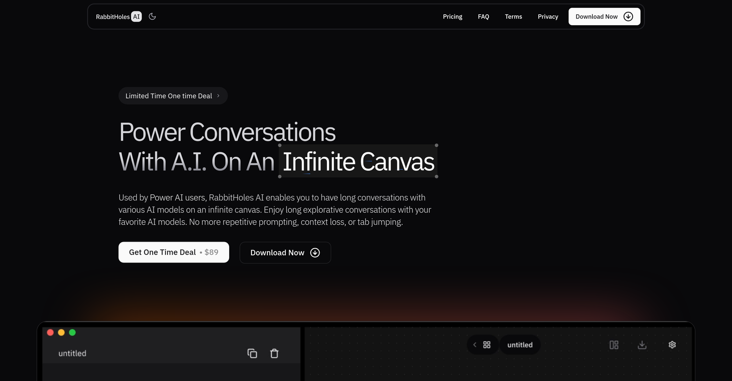Rabbitholes AI image