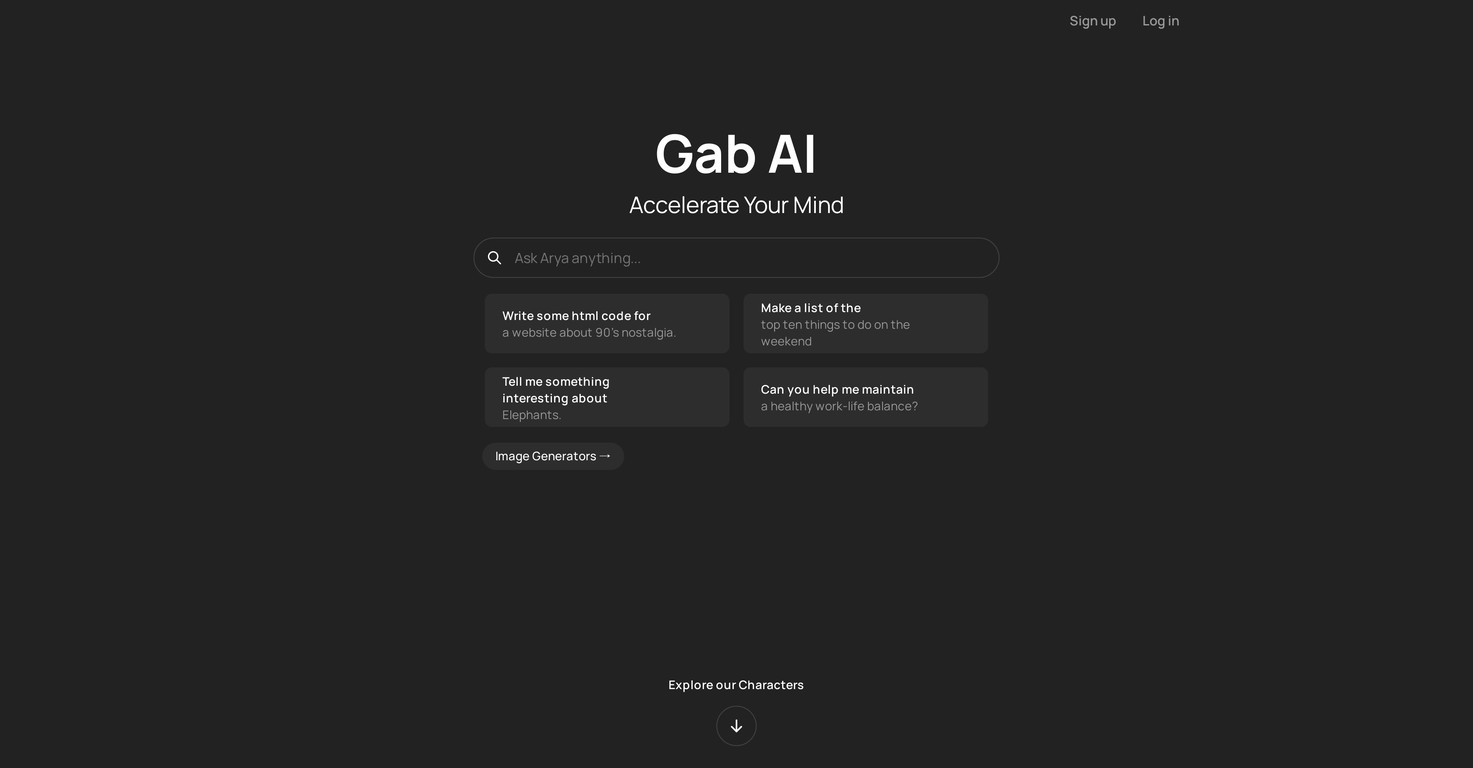 Gab AI image