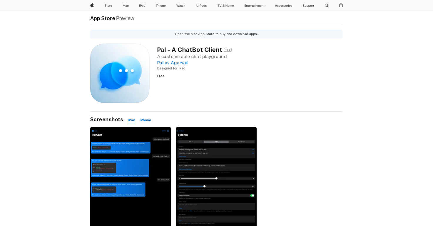 Pal - ChatBot image