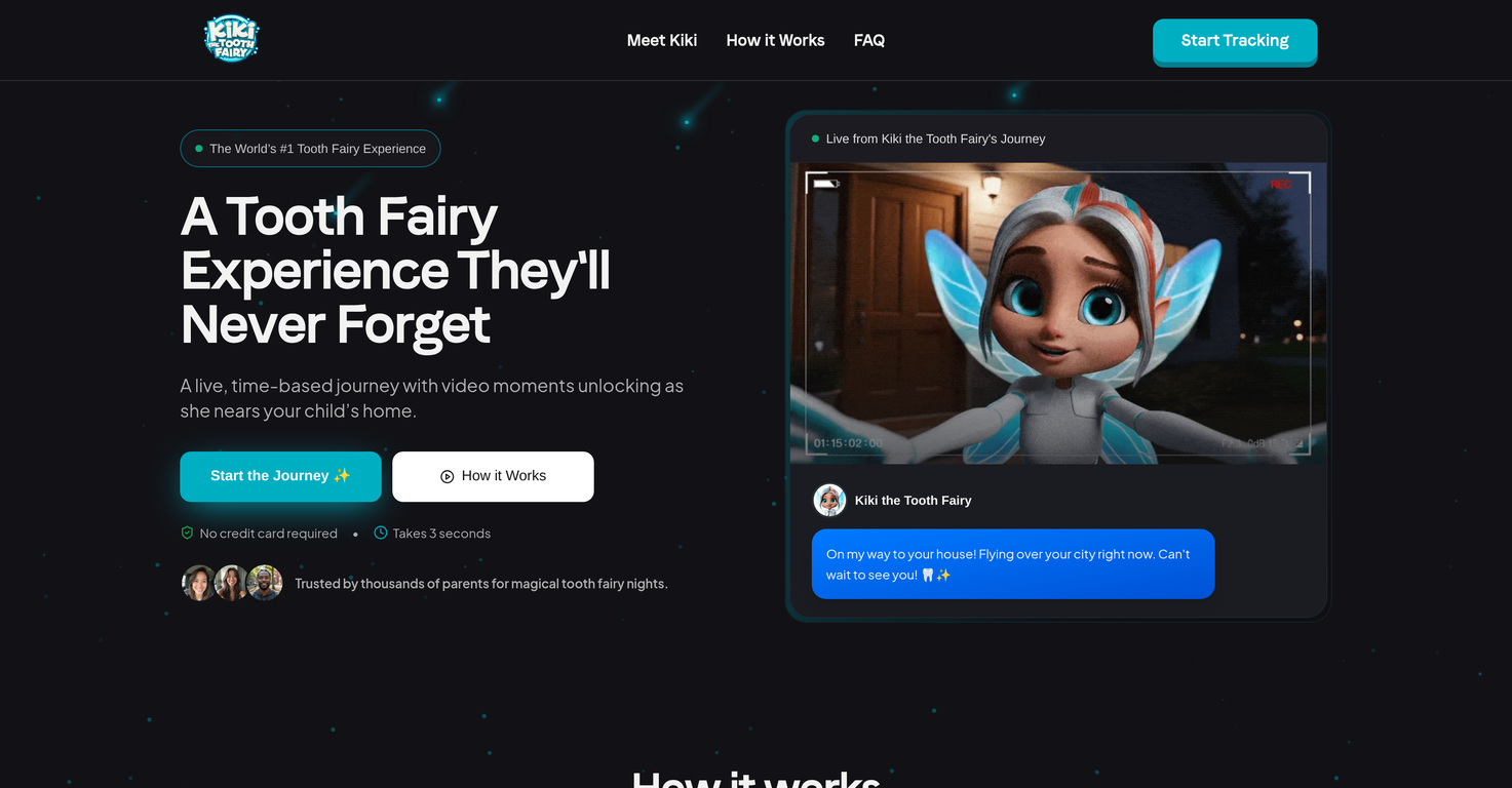 Kiki The Tooth Fairy Tracker image
