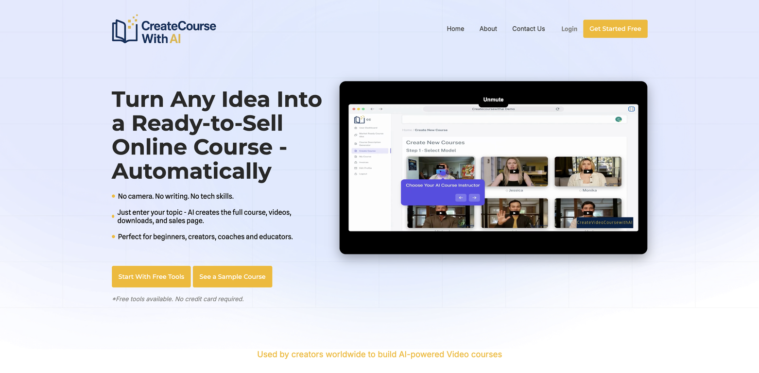 CreateCourseWithAI image