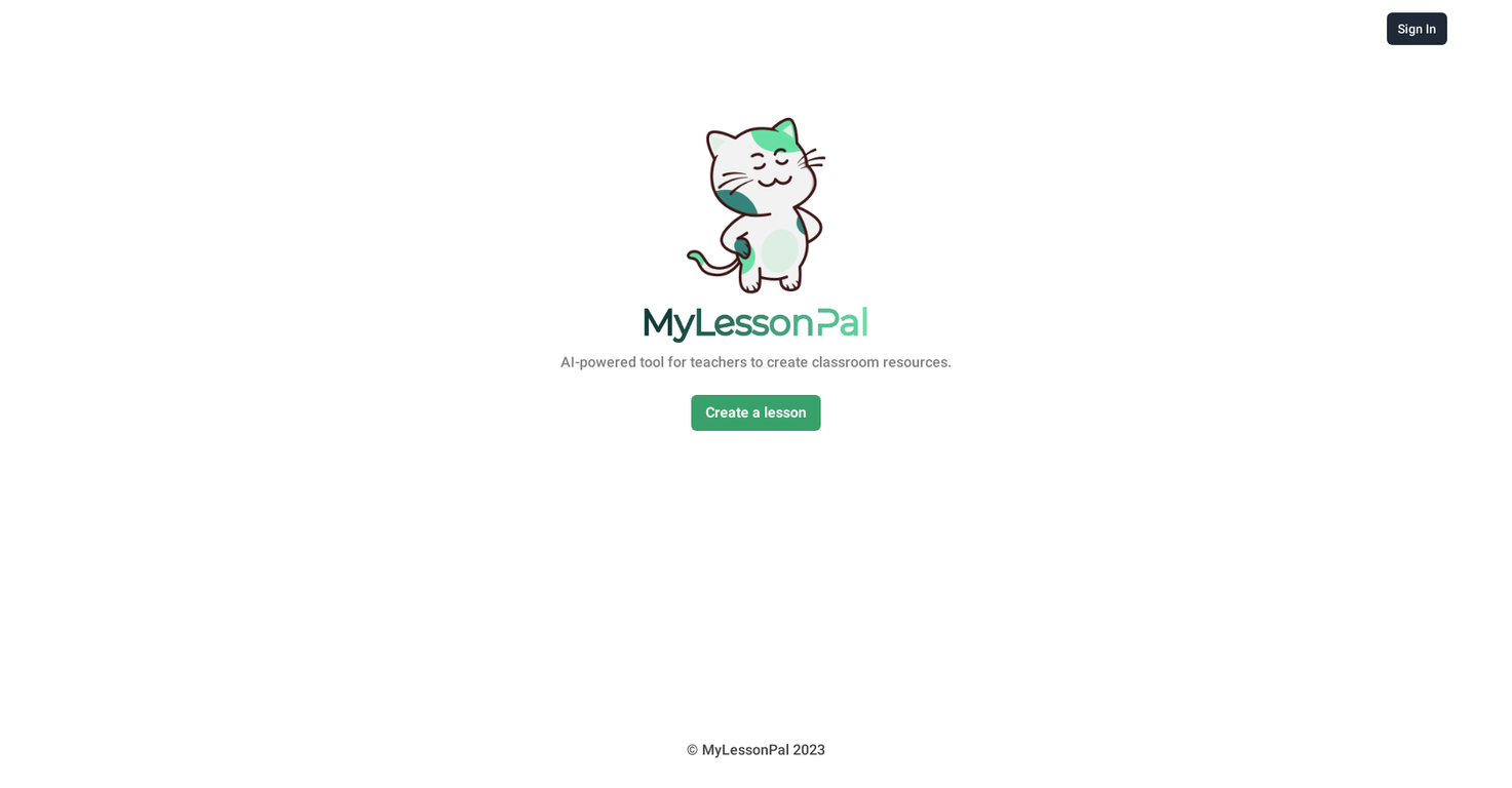 MyLessonPal image