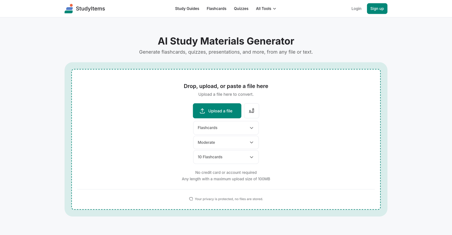 StudyItems AI Study Materials image