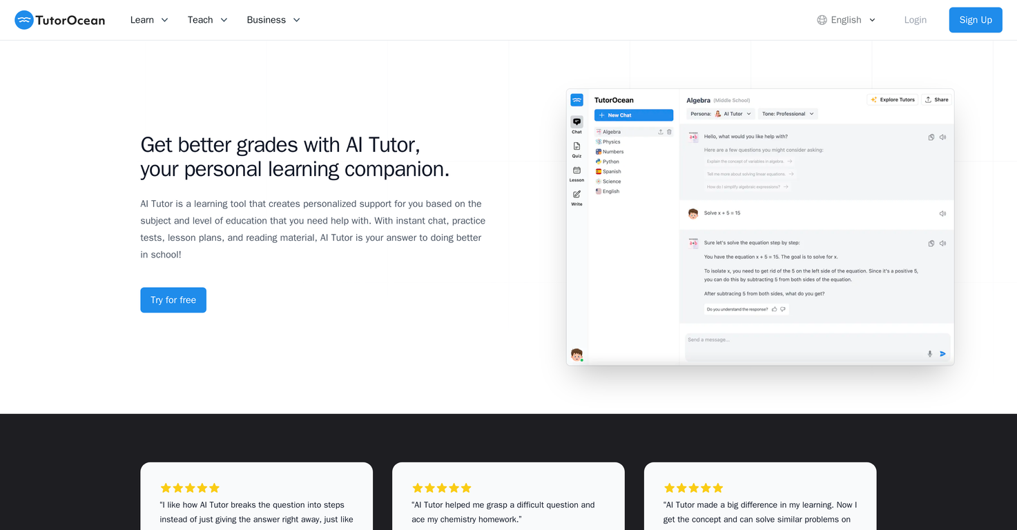 AI Tutor by SoundOcean image