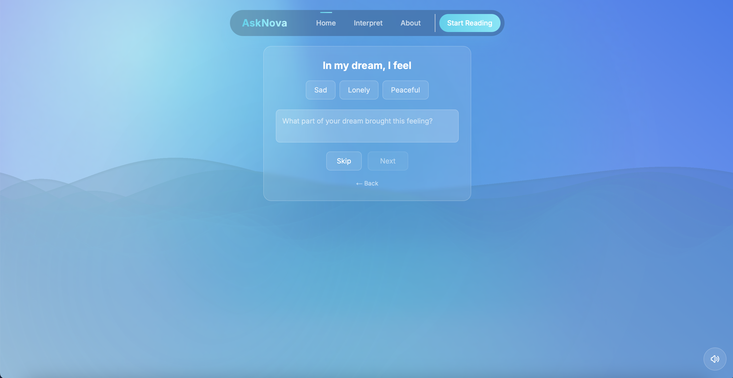 AskNova Dream Interpretation image