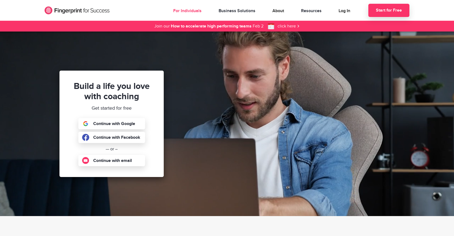 Fingerprint for Success image