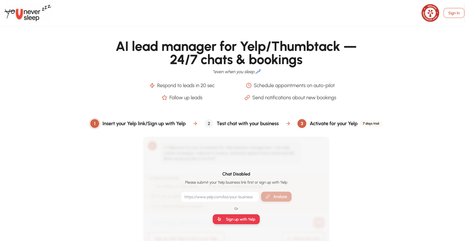 You Never Sleep image