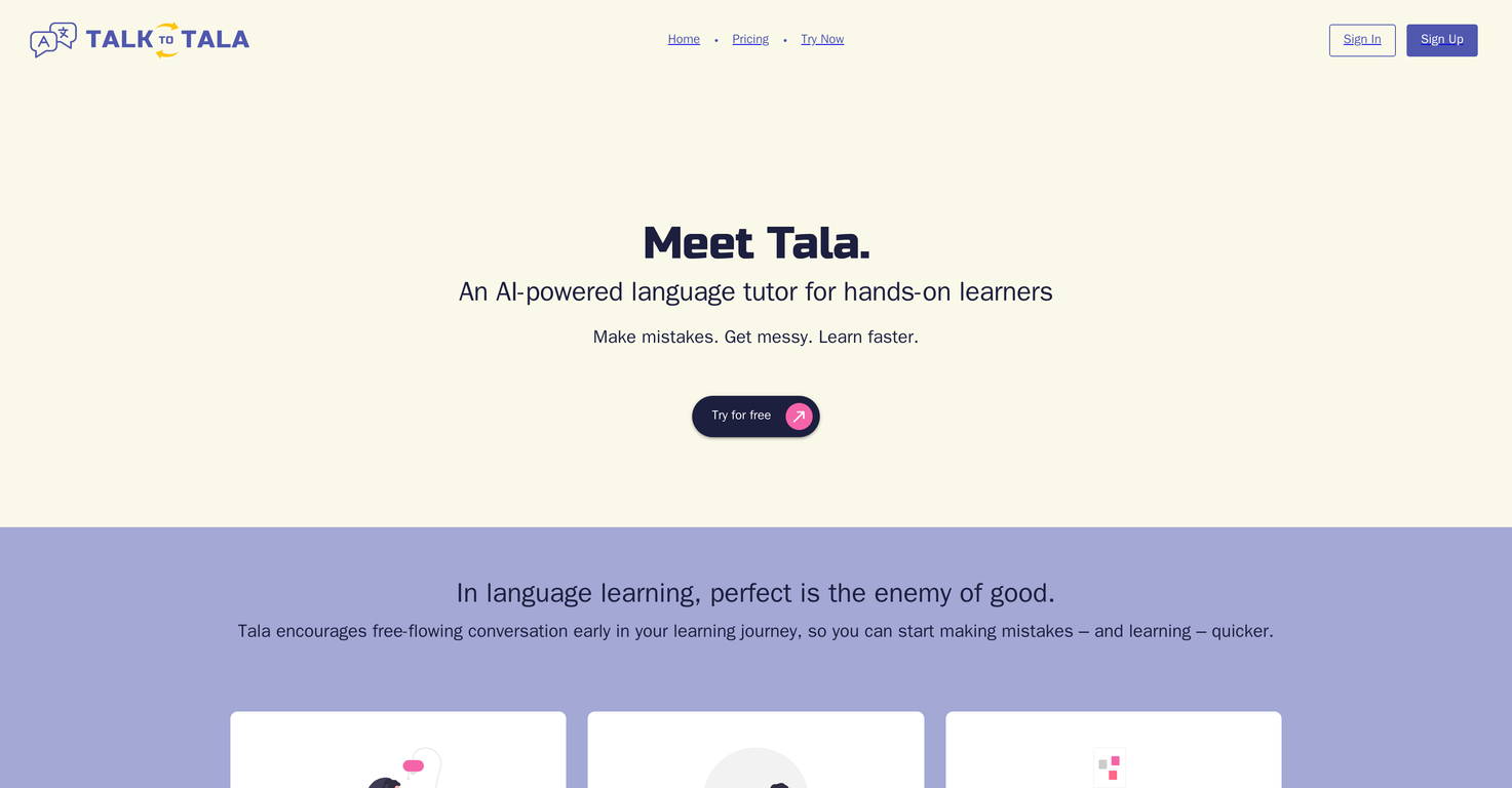 Talk to Tala image
