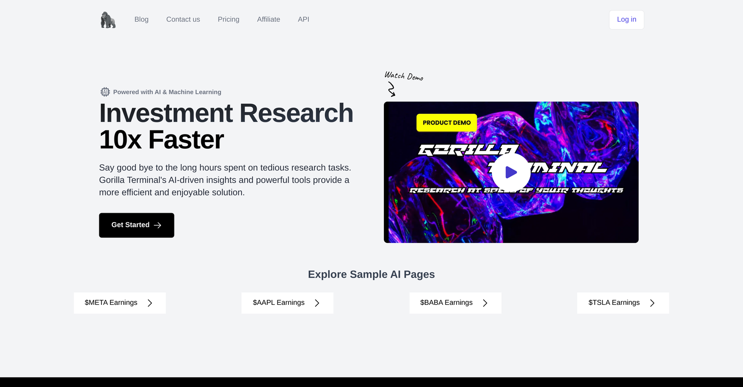 Gorilla Terminal image