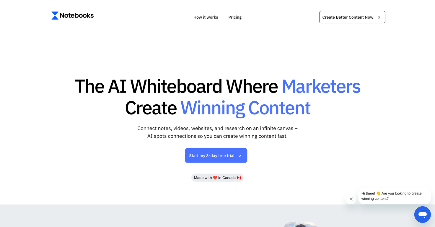 Notebooks.app - Create winning content 3X faster image