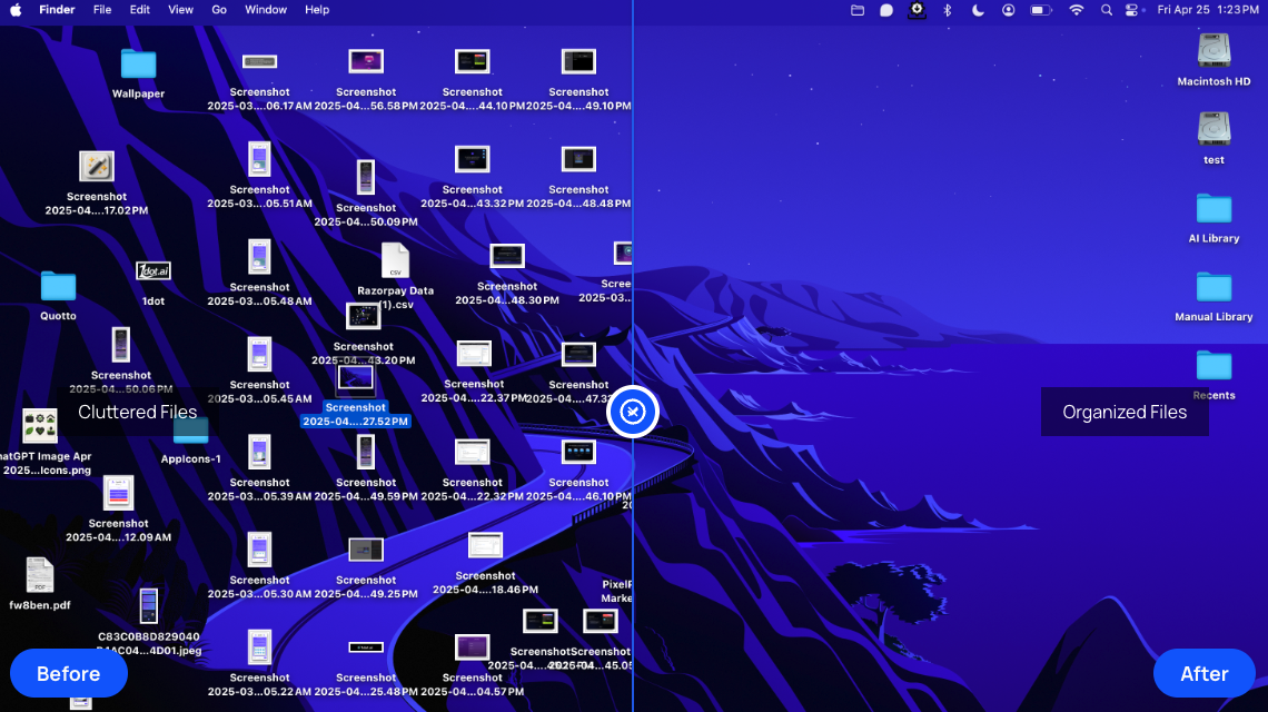 Files Magic AI File Organizer for Mac image