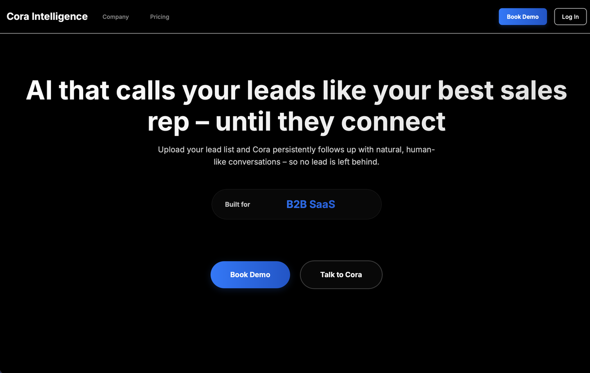 Cora Intelligence image