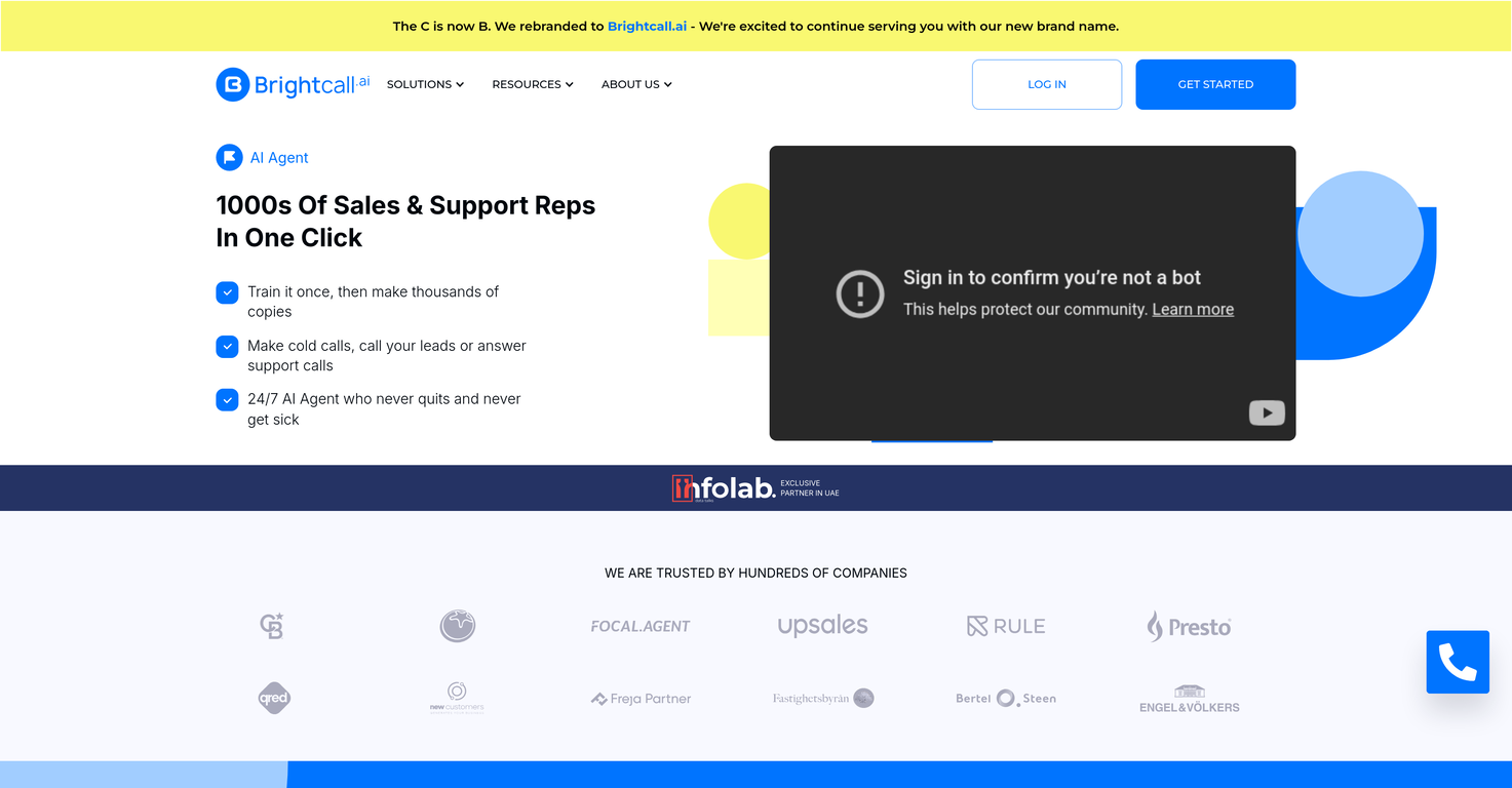 Brightcall.AI - AI Agent image