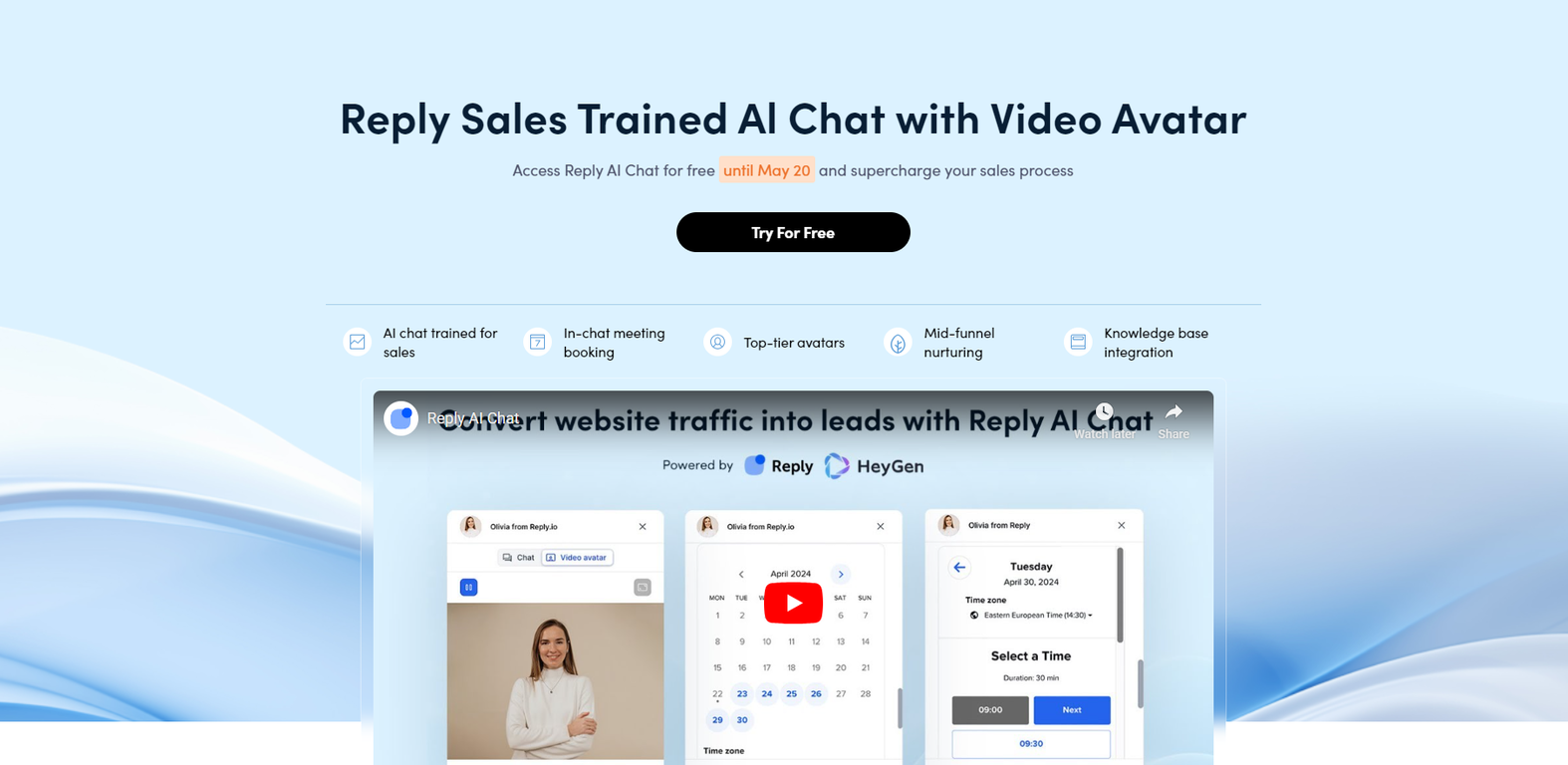 Sales AI Chatbot by Reply.io image