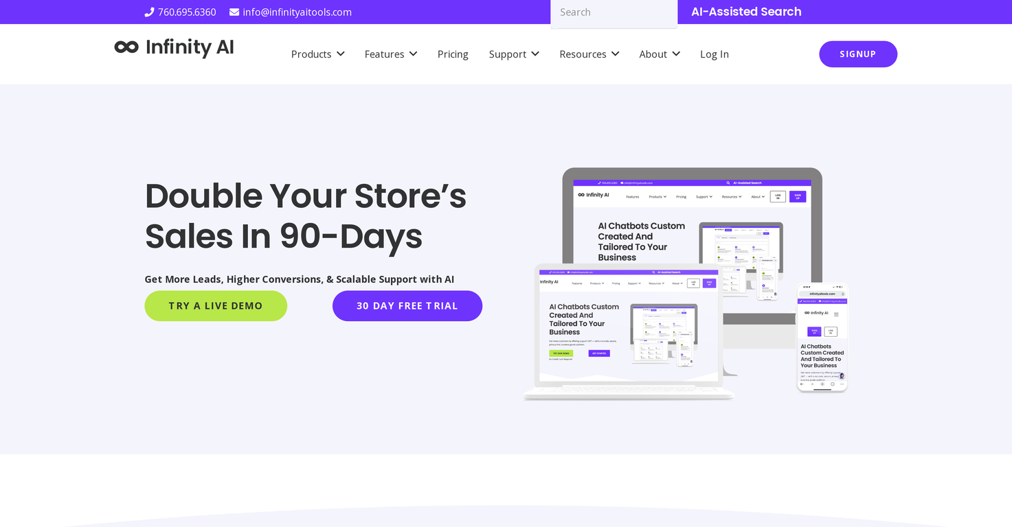 Infinity AI Tools image