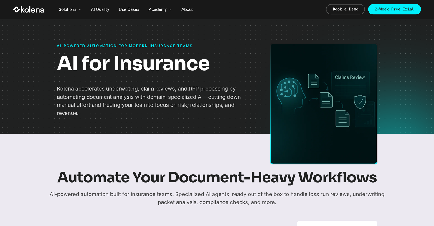 Kolena AI for Insurance image