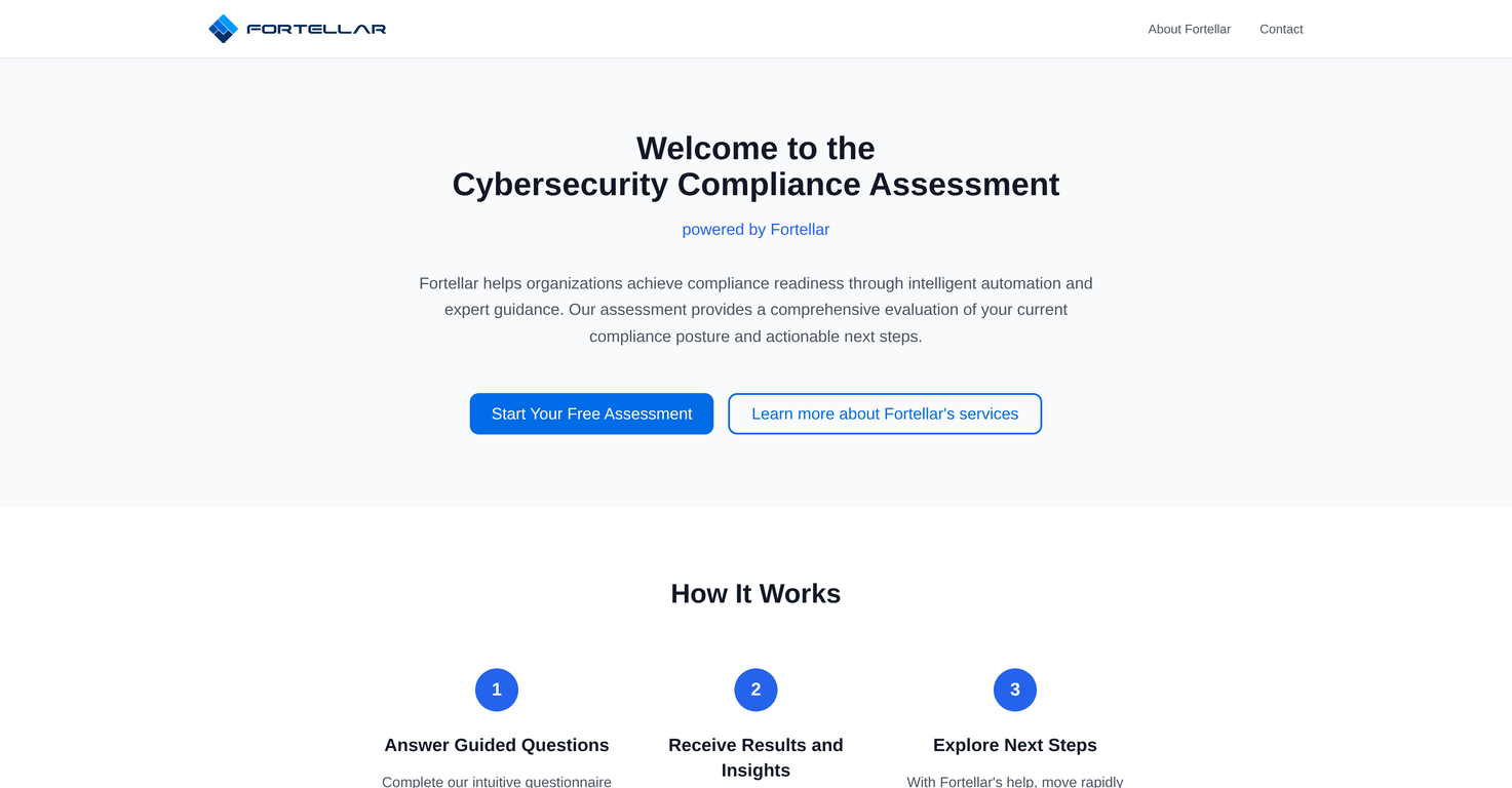Fortellar | Cybersecurity Compliance Assessment image