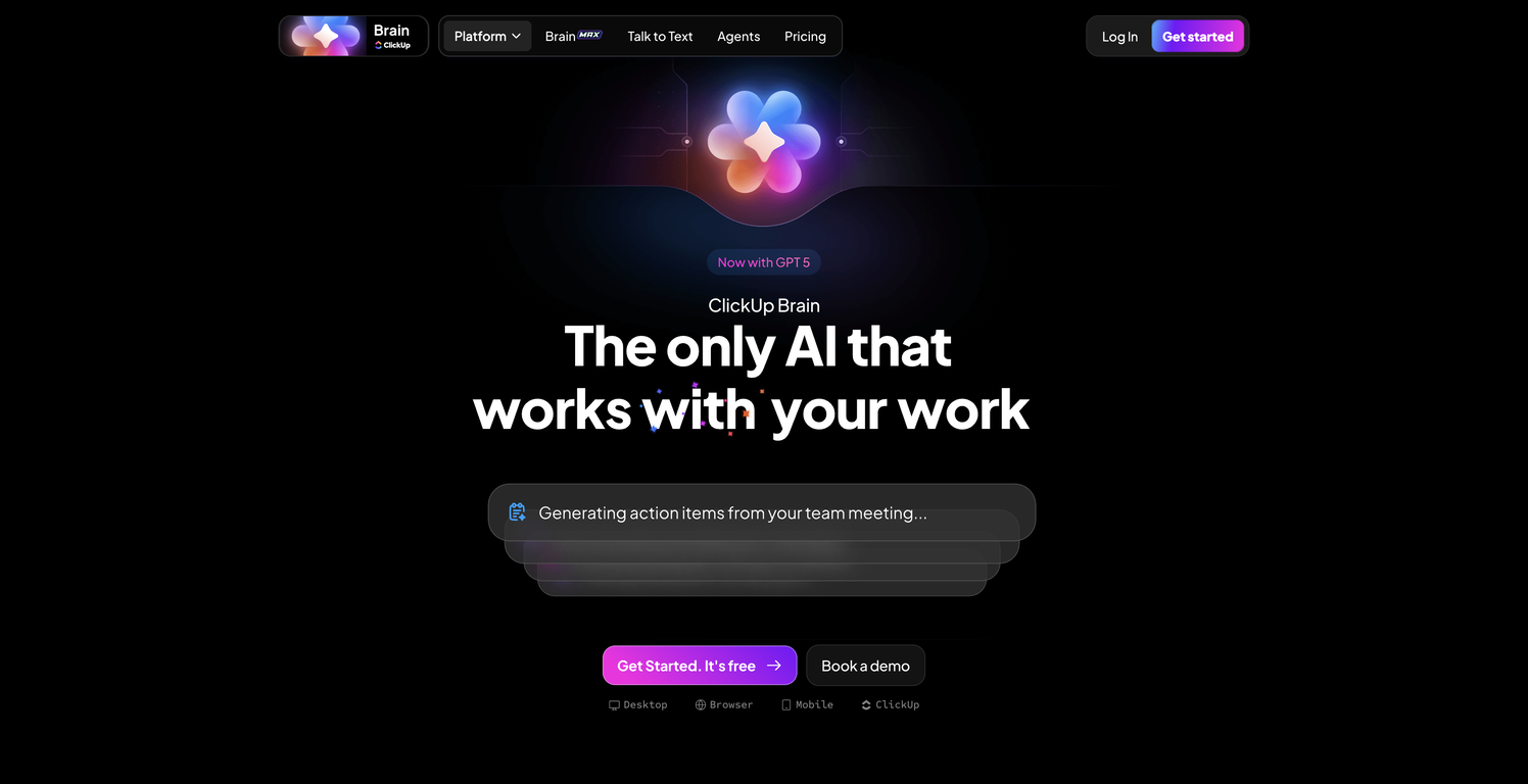 ClickUp | Brain image