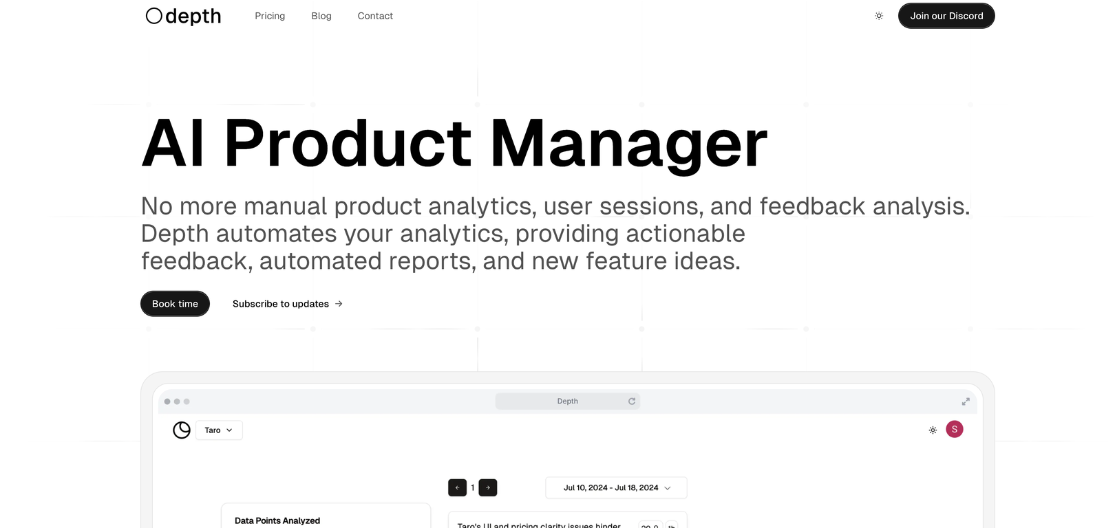 Depth - AI Product Manager image