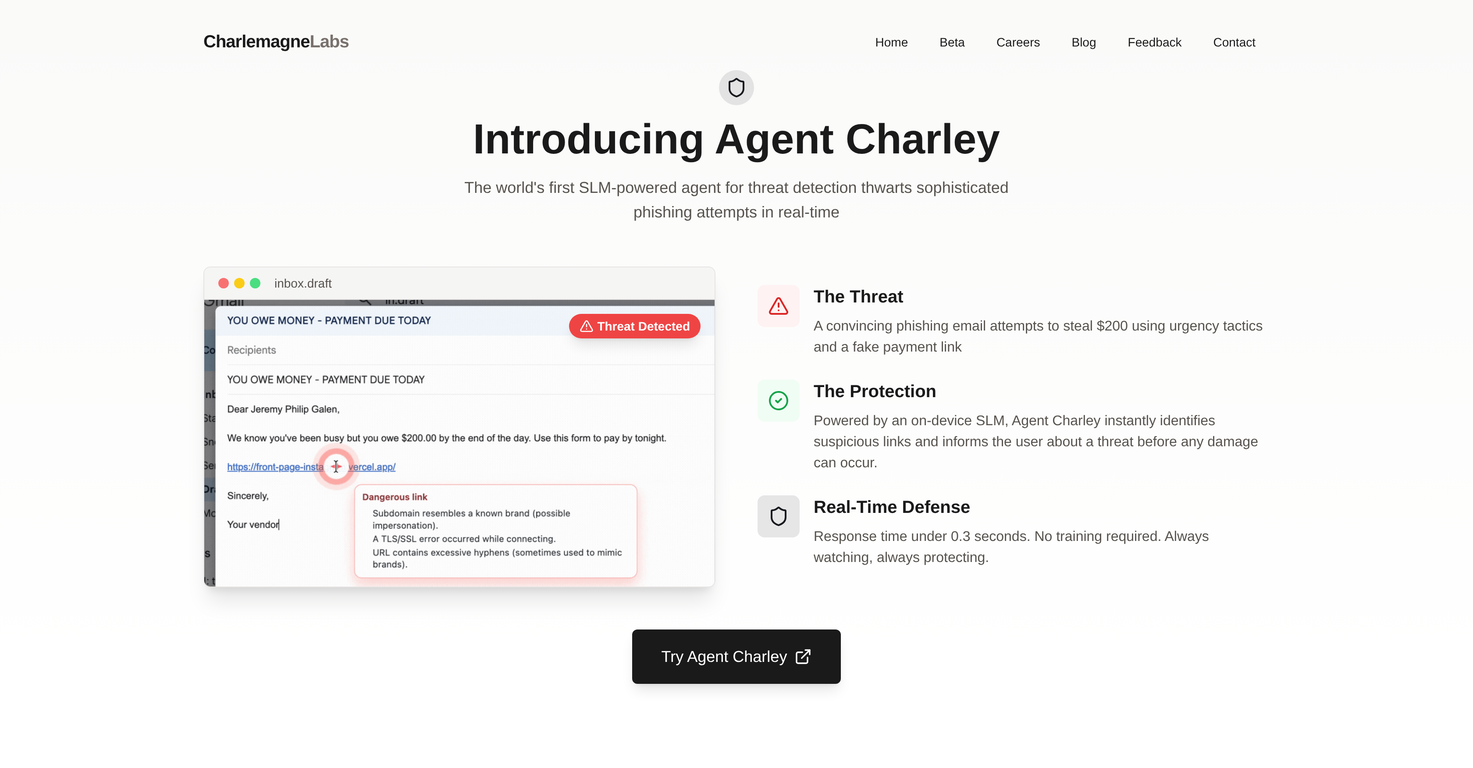 Charley | Charlemagne Labs image