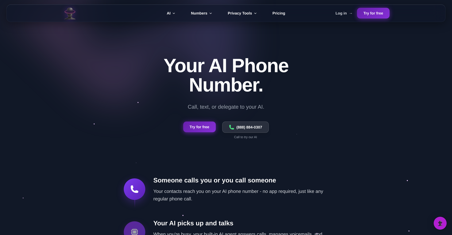 AI Phone Number | ChatOdyssey image