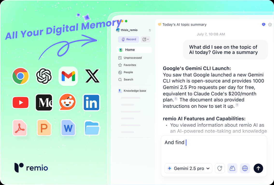 remio: Your Personal ChatGPT image