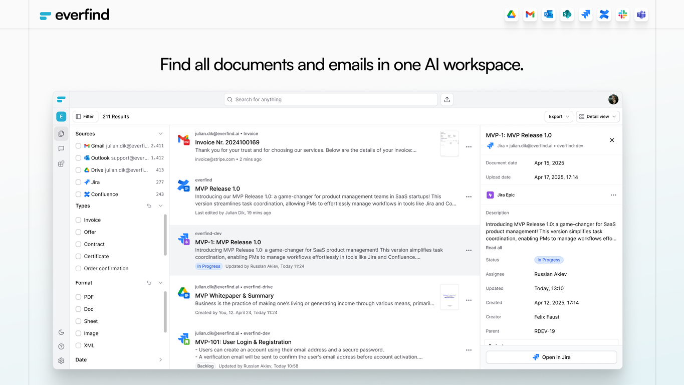 everfind | AI workspace image