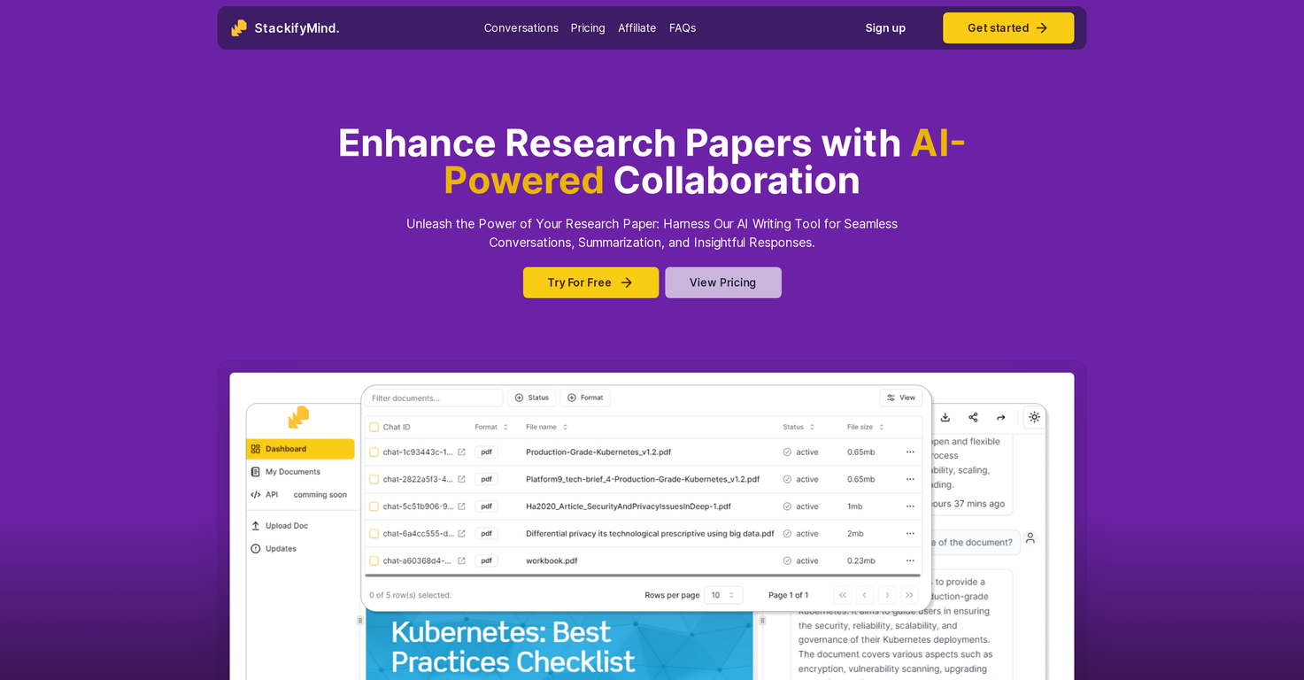 StackifyMind AI image