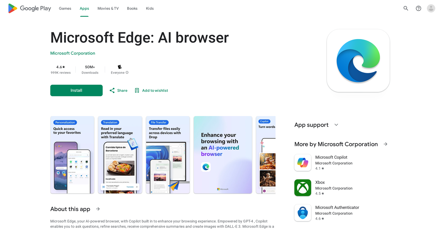 Microsoft Edge image