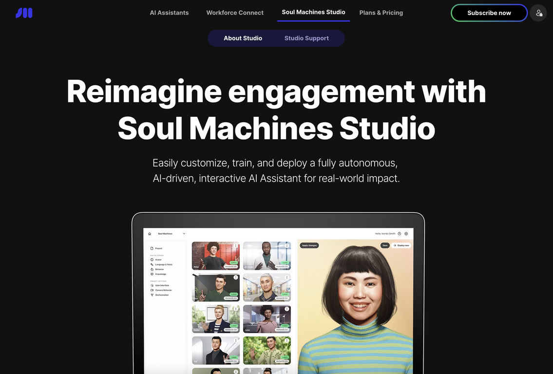Soul Machines Studio image