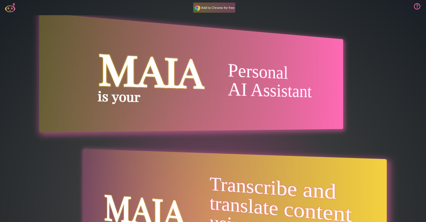 MAIA - My AI Assistant image