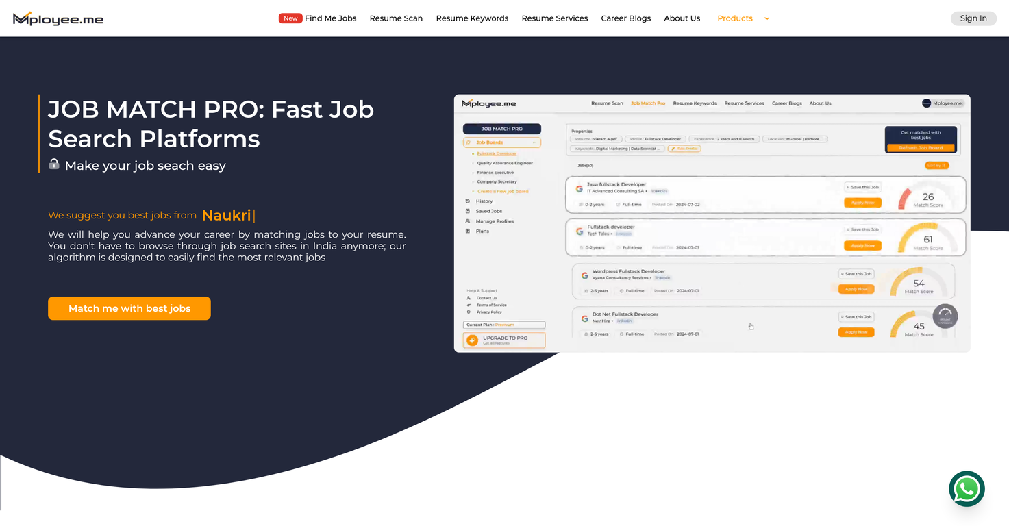 Mployee.me | Job Match Pro image