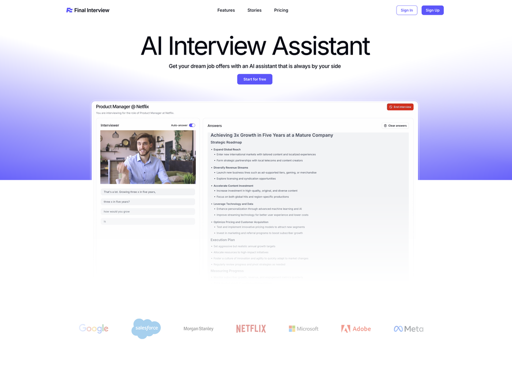 Final Interview image
