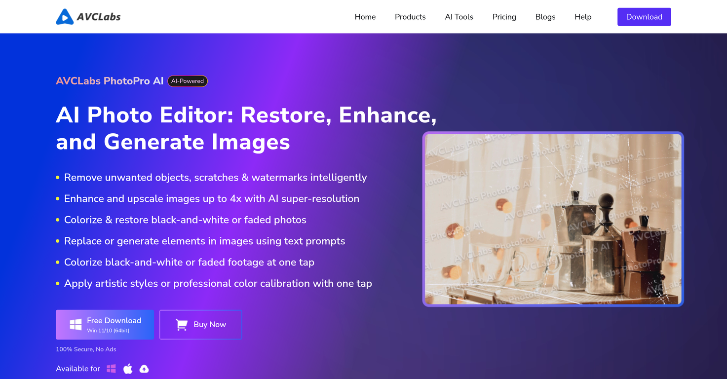 AVCLabs PhotoPro AI image