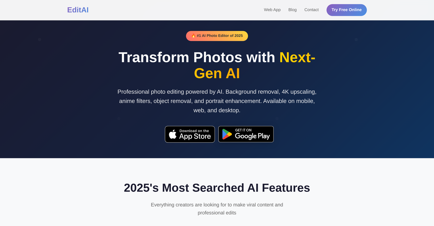 EditAI - AI Photo Editor image