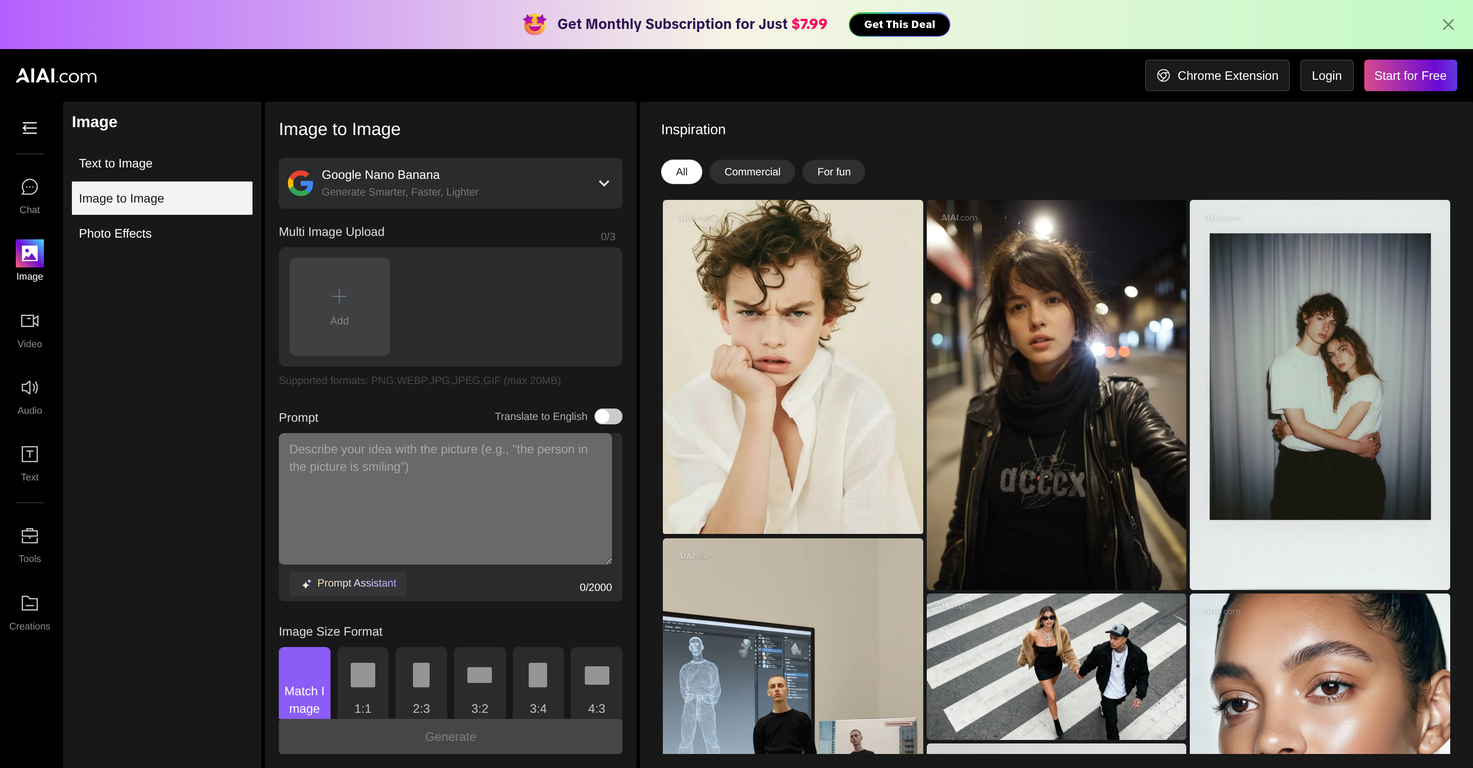 AIAI.com | Image to Image AI Generator image