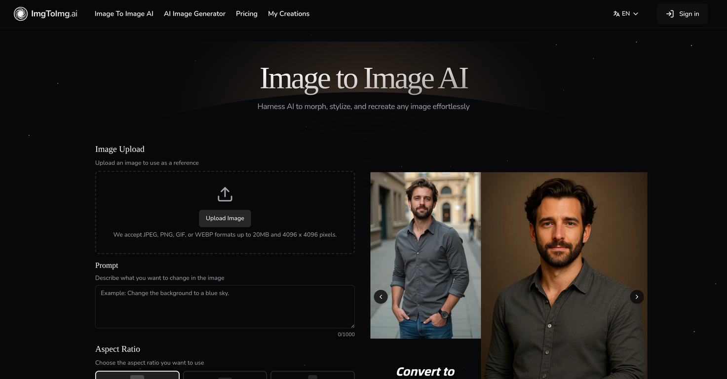 Image To Image AI image