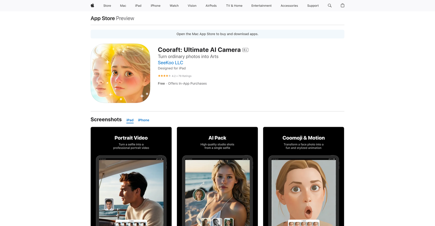 Cooraft: Ultimate AI Camera image