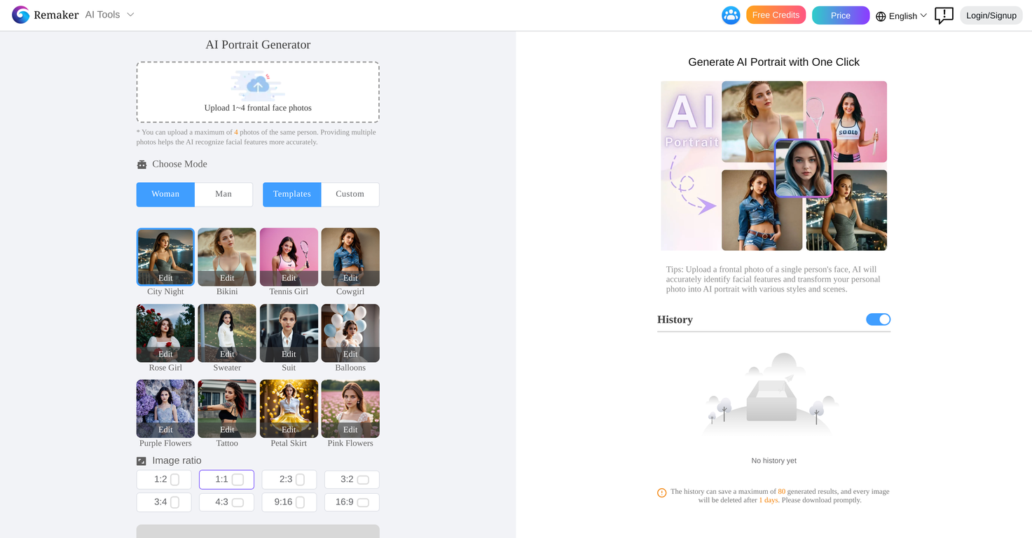 AI Portrait - Remaker image