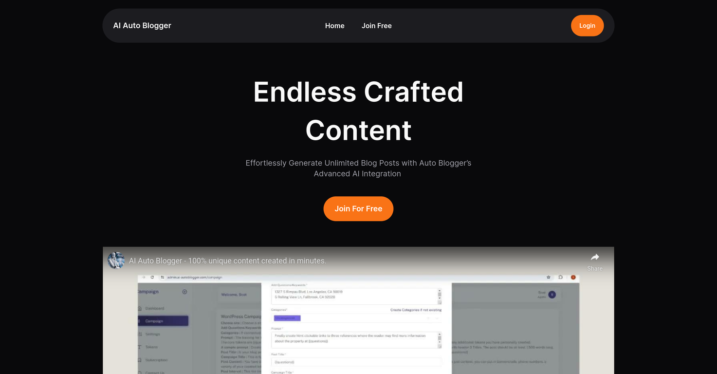 AI Auto Blogger image