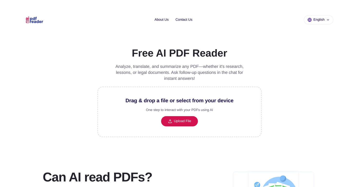 AI PDF Reader image