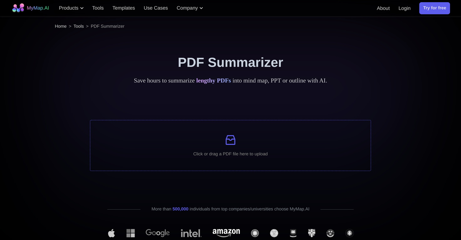 MyMap AI PDF Summarizer image