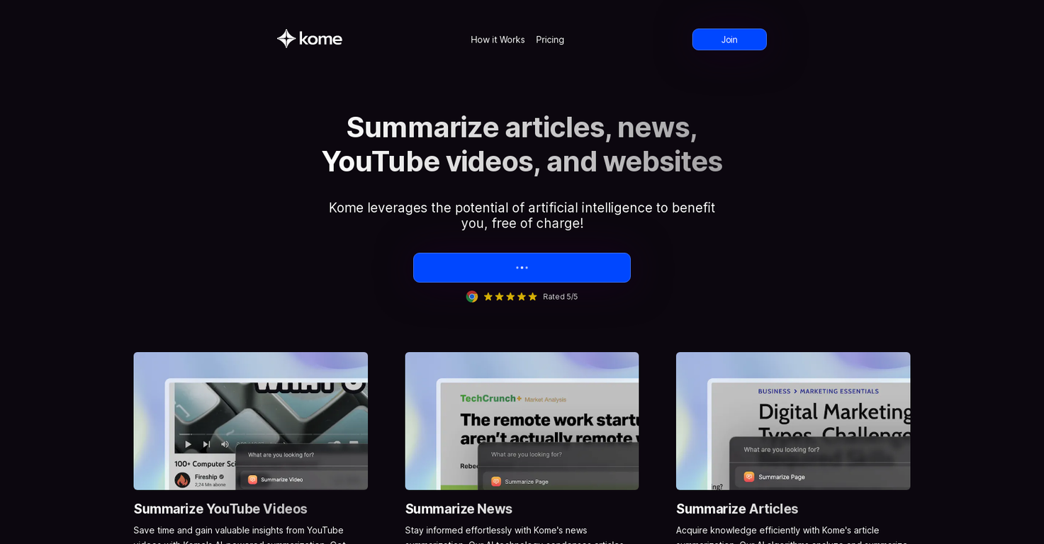 Kome Summaries image