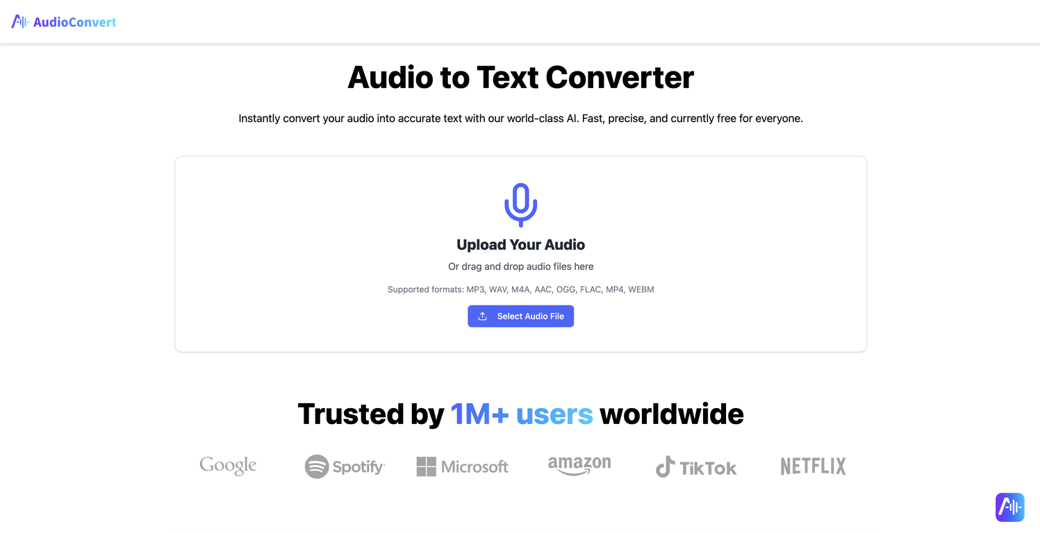 AudioConvert AI image