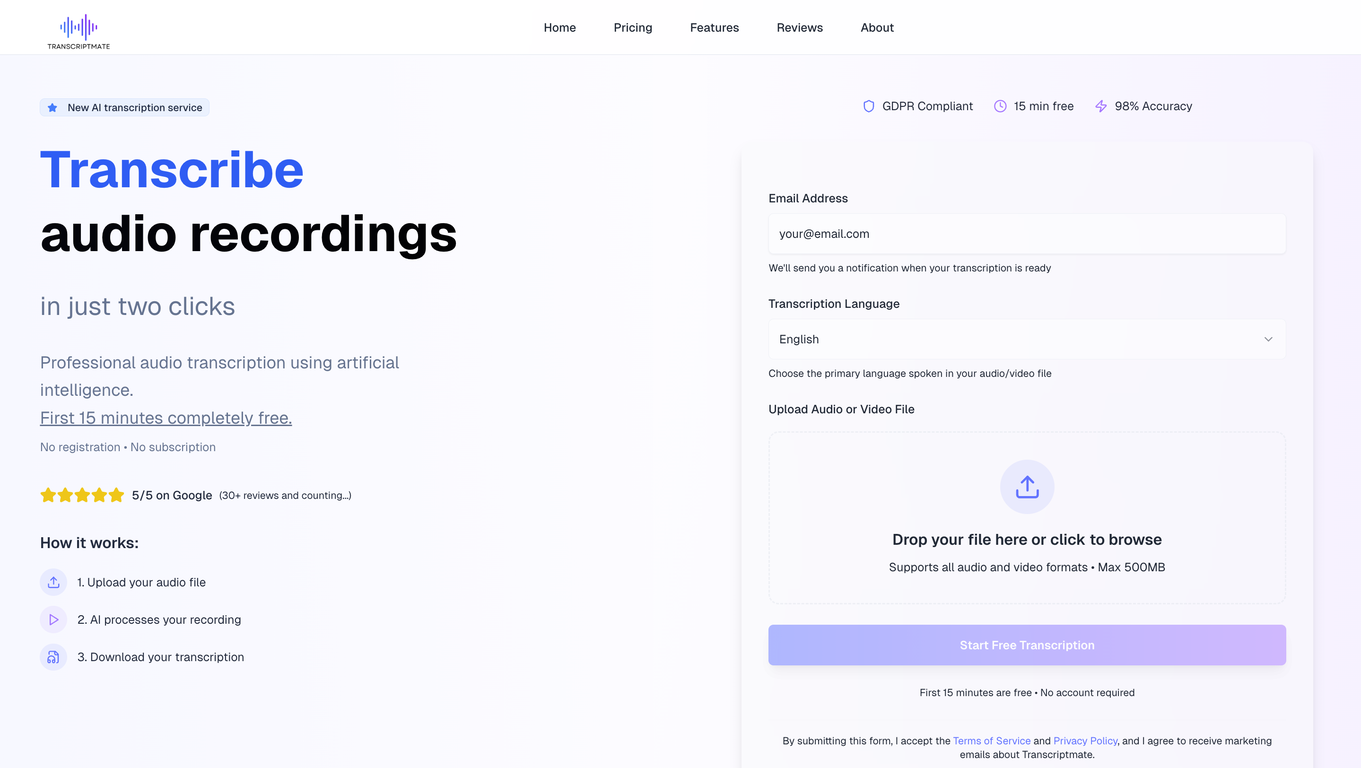 Transcriptmate image