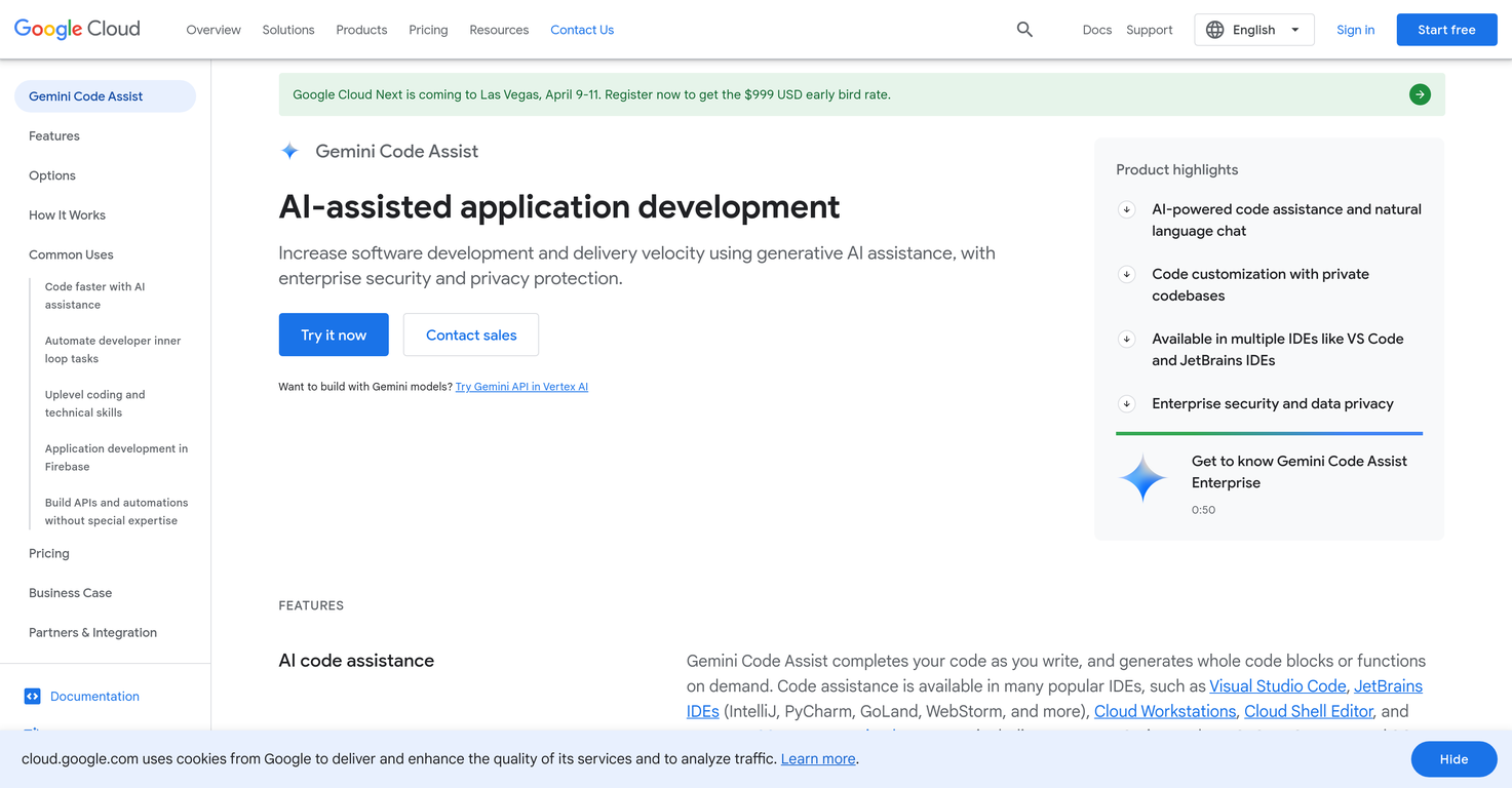Gemini Code Assist image