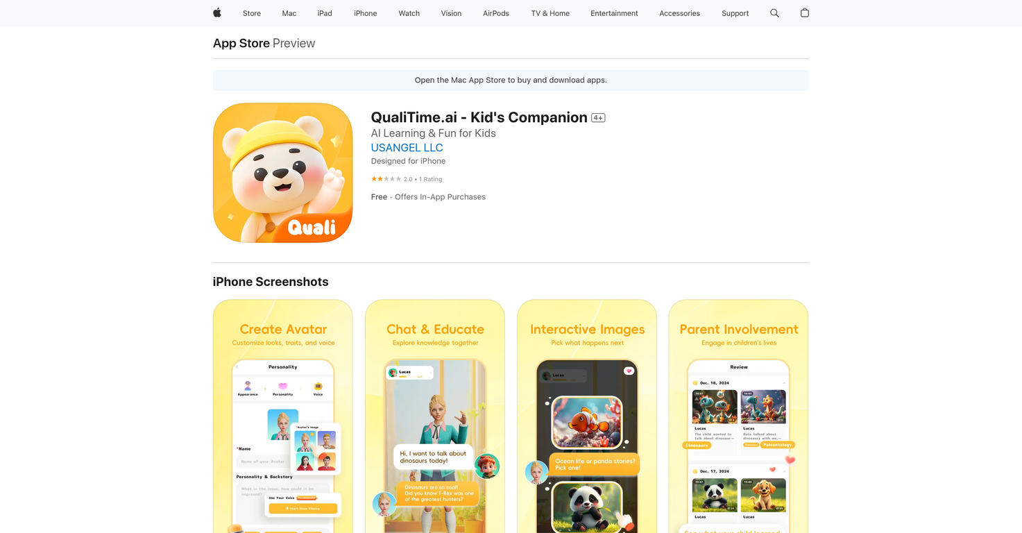 QualiTime.ai - Kid's Companion image