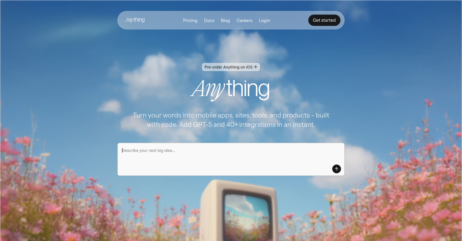 Anything - AI App Builder image
