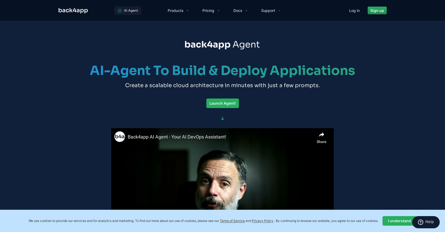 Back4app Agent image
