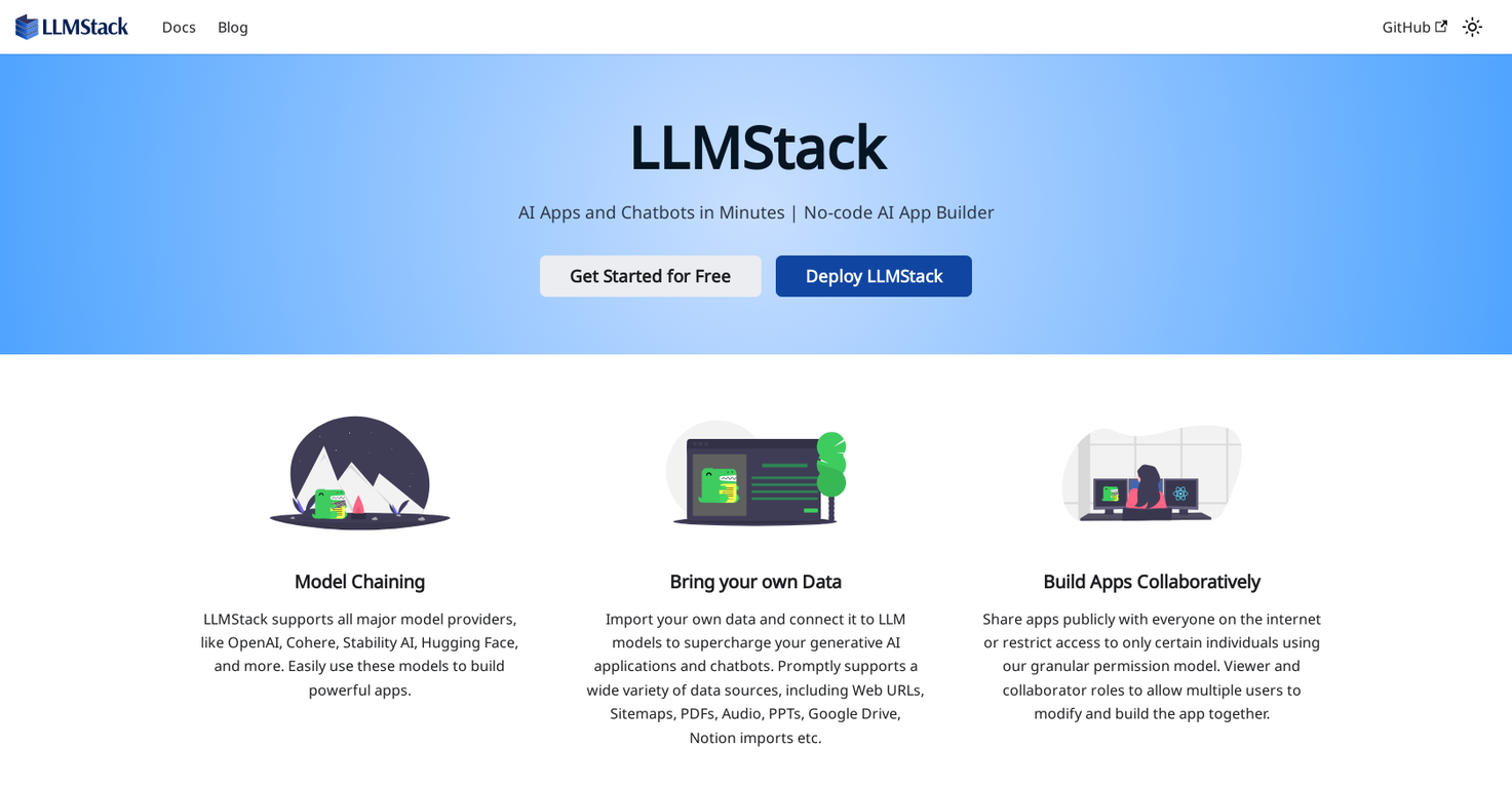 LLMStack image